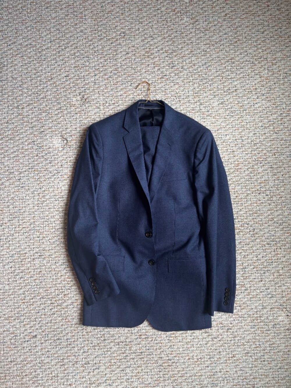 Navy J. Crew Suit